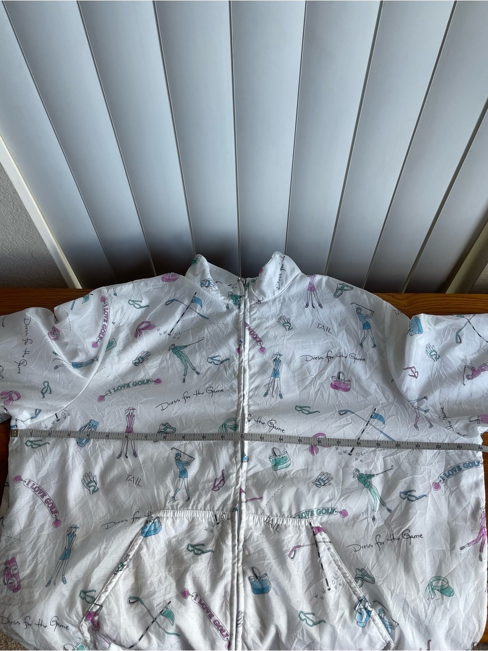 Vintage Tail Golf Novelty Windbreaker Jacket Large - Picture 10 of 16